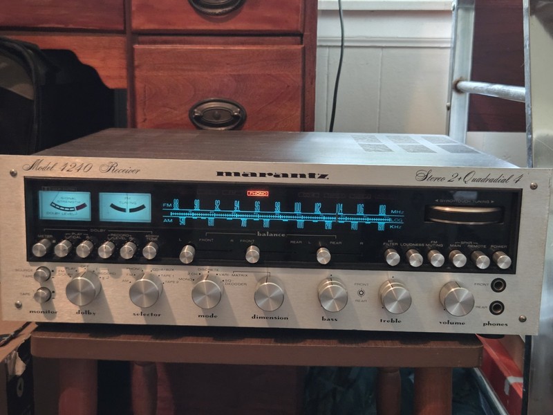 Marantz 4230 Stereo 2 + Quadradial 4 Vintage Audio Receiver