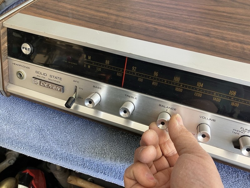 Vintage Denon Receiver Model MX-995 gallery