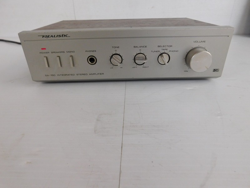 Realistic SA-150 Integrated Stereo Amplifier (JSP113) gallery