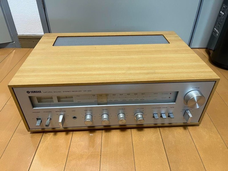 YAMAHA CR-400 Natural Sound Stereo Receiver Amplifier Confirmed Operation