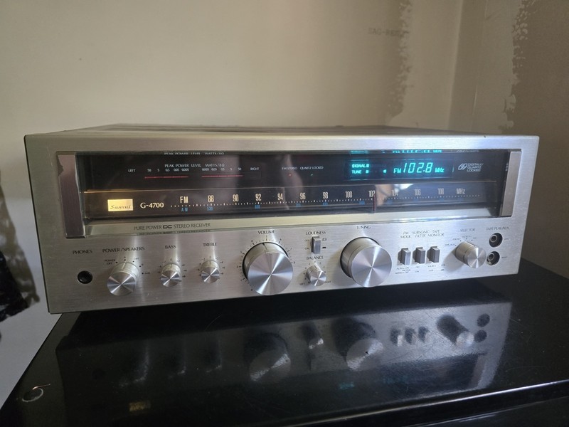 Vintage Sansui G-4700 Pure Power DC Stereo Receiver (READ DESCRIPTION) gallery