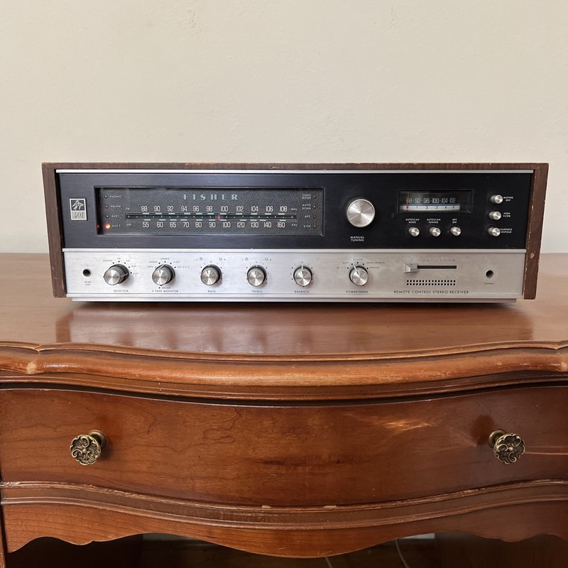 Fisher 401, Rare Stereo Receiver, AM/FM Tested and Fully Functional