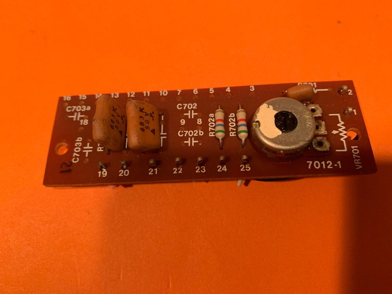 Sherwood S-7100A Stereo Receiver Parting Out Board 7012-1