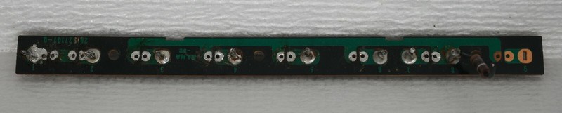 Marantz Model 2245 FM/AM Receiver Parts : Function Lamps Assembly Board