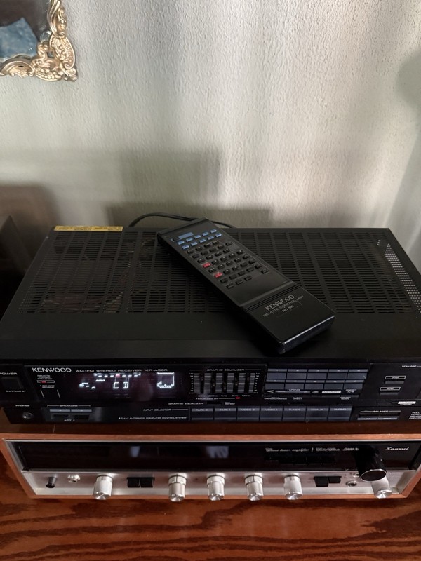 Powerful Kenwood KR-A56R Stereo Receiver w/ Original Remote – Tested & Working gallery