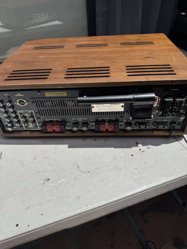 Sansui model 2000 A stereo vintage receiver gallery