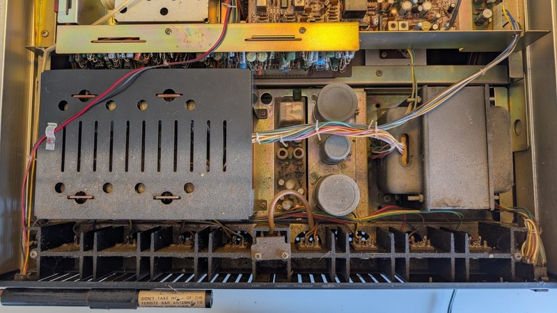Sansui QRX-6001 4-CHANNEL Stereo Receiver - Tested - For Parts Or Repair - READ gallery