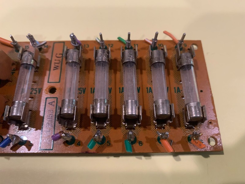 Pioneer SX-1010 Vintage Stereo Receiver - Power Supply Circuit Assembly AWR-053 gallery