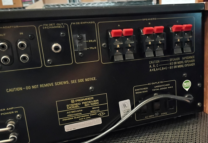 Pioneer SX-1050 - Recently Serviced - Pristine, See Details! gallery