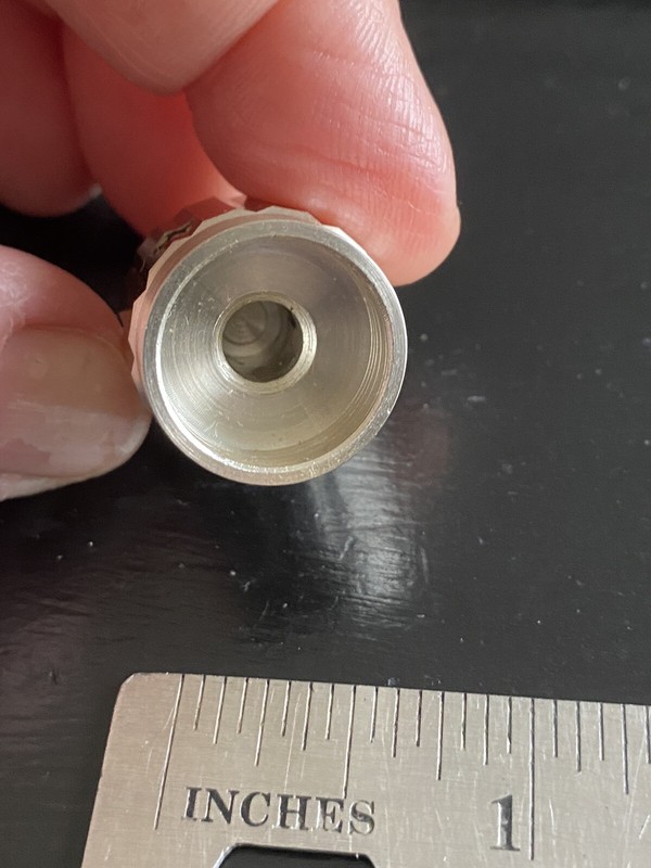 SANSUI QR-4500 FRONT SPEAKER KNOB - VINTAGE RECEIVER PART ONLY gallery