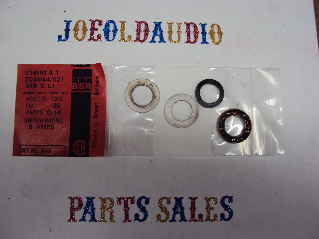 BSR C141R1.A.1 Turntable Spindle Bearings. Tested. Parting Out BSR C141R1.A.1