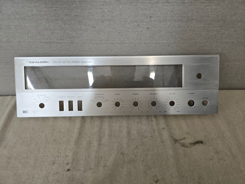 Realistic STA-64 AM/FM Stereo Receiver Faceplate gallery