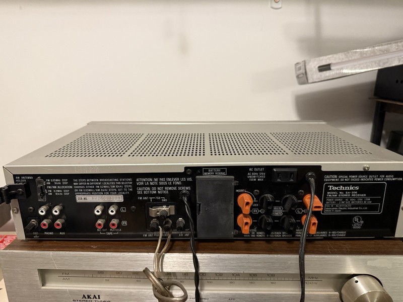 Technics SA-206 Receiver gallery