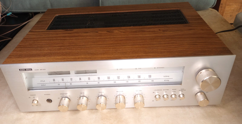 VINTAGE AUDIO REFLEX AR-625 AKA SHERWOOD S-7450 RECEIVER WORKS GREAT VIDEO KOREA