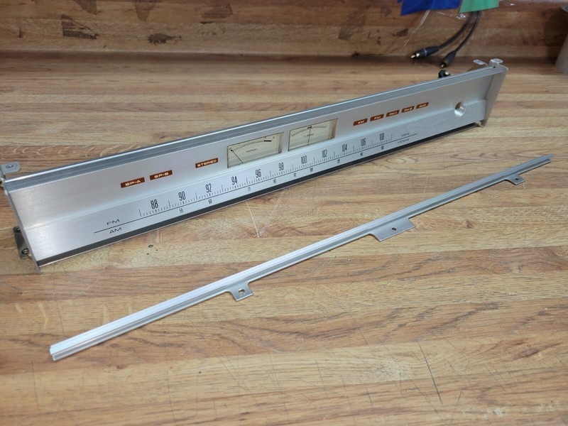 Pioneer SX-850 Dial Scale & Blind Sash & Meters AAG-116 & AAP-036 & AAW-040 gallery