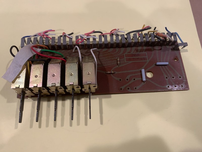 Pioneer SX-1010 Vintage Stereo Receiver – Switch Circuit Assembly AWS-072-0