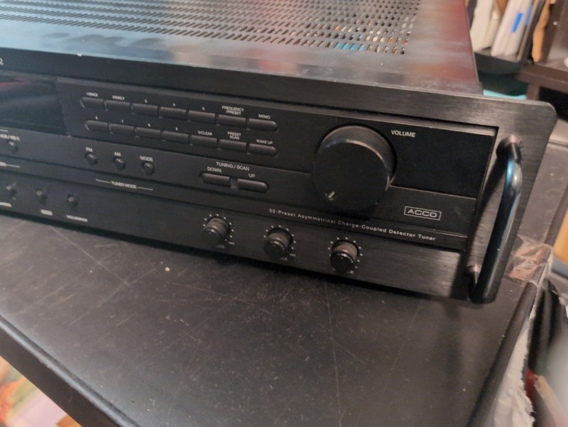 Carver Sonic Holographic A/V Receiver HR-732 For Parts Or Repair gallery
