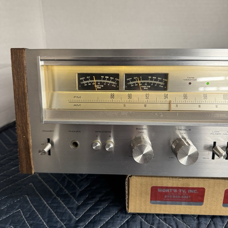PIONEER SX-780 VINTAGE AM/FM STEREO RECEIVER - SERVICED - CLEANED - TESTED gallery