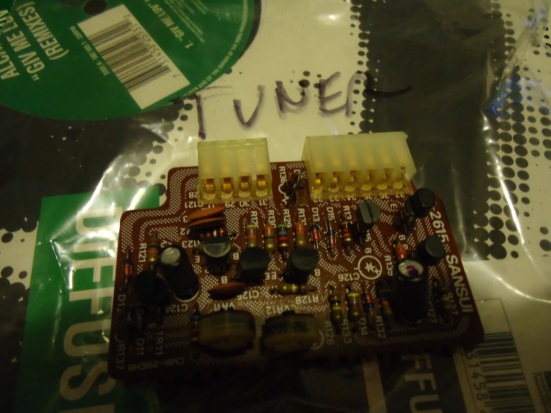 Sansui QRX-9001 Parting Out F-2615 FM Muting Board Card