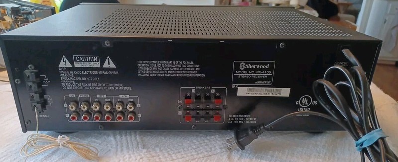 Sherwood AM/FM Receiver RX-4105 works (see video) gallery