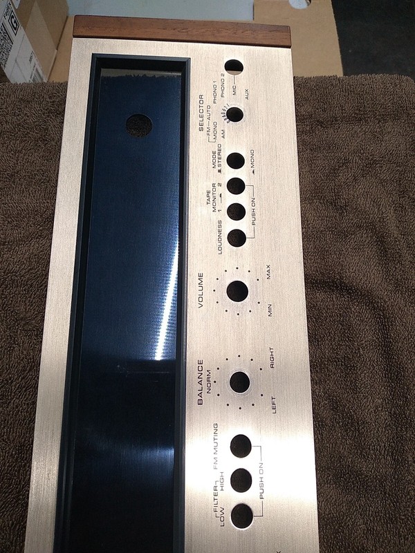 Rare Champagne Color faceplate Pioneer SX-626 Stereo Receiver gallery