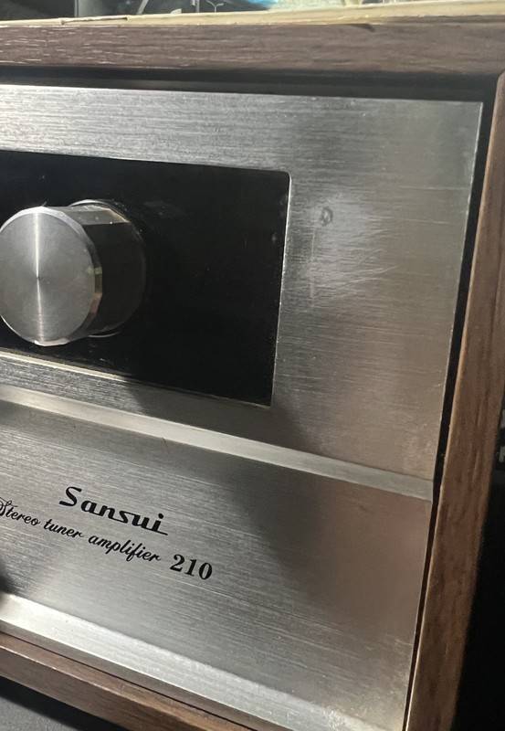 Sansui 210 Receiver Japan with Original paperwork tested working READ 1974 gallery