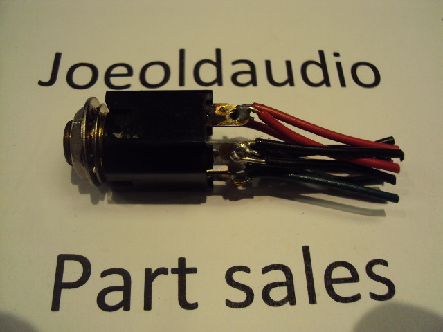 Dynaco PAT 4 PreAmp Output Front Panel Jack. Tested Parting Out PAT 4