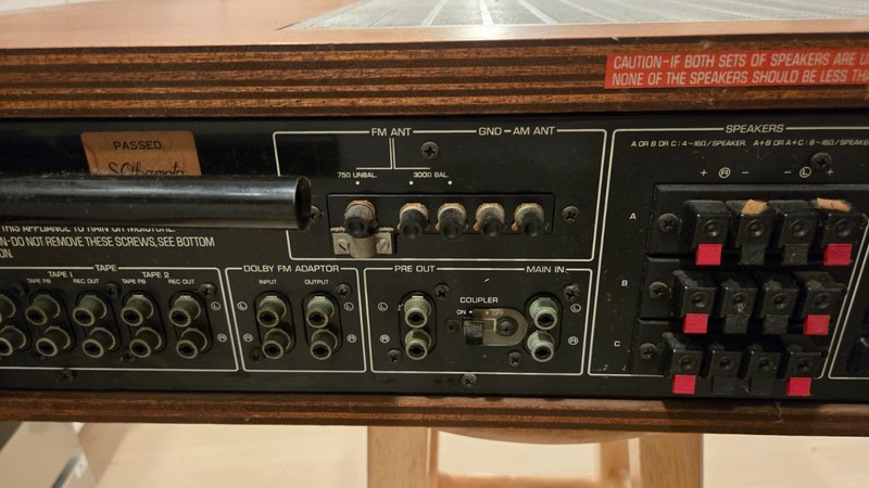 YAMAHA CR-1020 Natural Sound AV Vintage Monster Receiver Pristine Condition gallery