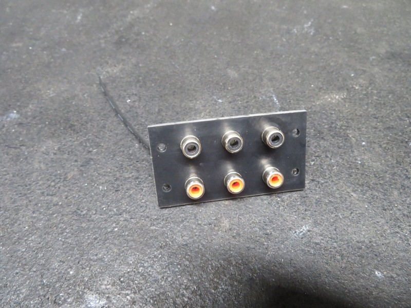 RCA panel-Kenwood KR-9600-2 phonos + aux. NEW PART-FREE SHIPPING