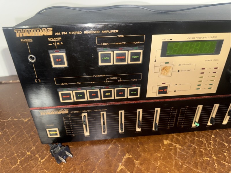 Vintage Thomas Solid State Model 4000 AM-FM Stereo Reciever Amplifier - Tested gallery