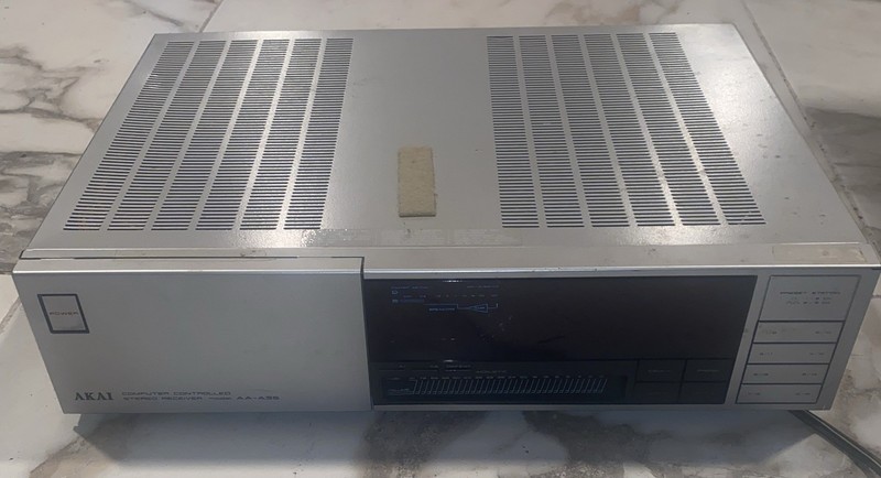Akai AA-A35 Computer Controlled Stereo Receiver For parts