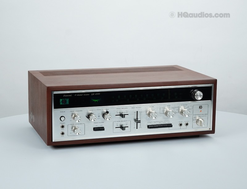 Sansui QR-4500 4-Channel Receiver – Serviced, Tested, Working – Sold As-Is