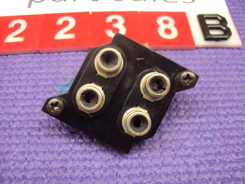 Marantz 2238B Receiver RCA Jack Panel w/ Mounting Screws. Tested. gallery