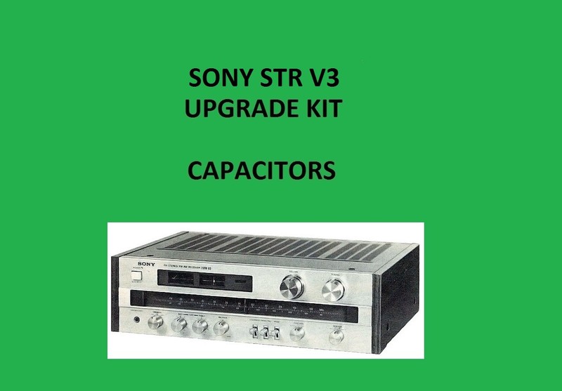 Stereo Receiver SONY STR-V3 Repair KIT – all capacitors