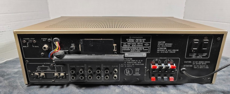 Pioneer SX-6 Stereo Receiver Computer Controlled Vintage Japan Tested - Turns On gallery