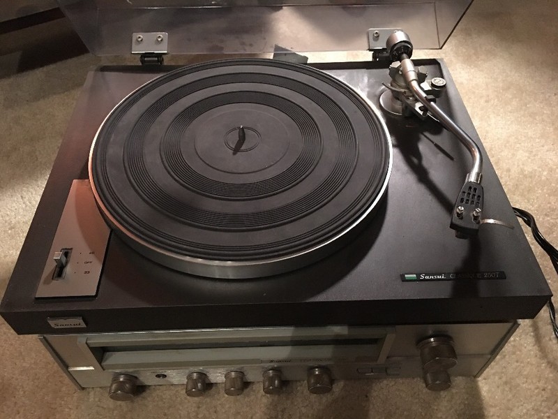 Sansui Classique 250T;Receiver & Turntable;Late 1960's;sold for parts. gallery