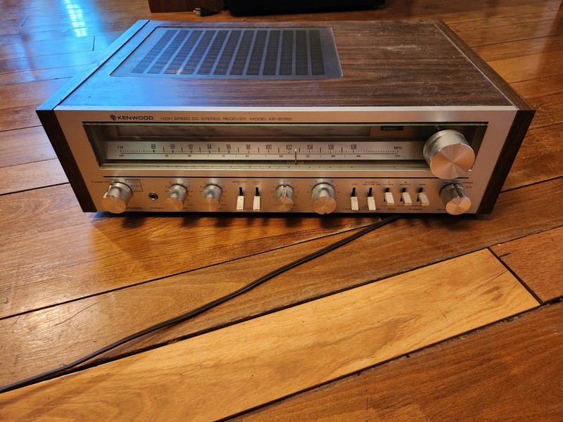 Kenwood KR-6050 AM/FM Stereo Receiver As Is gallery