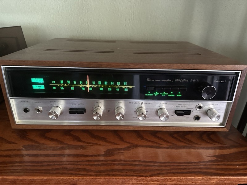 Sansui 5000X Stereo Receiver – Serviced November 2024 – Exceptional Condition
