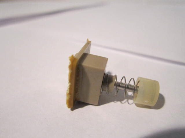 Pioneer SX-3900 SX-3800 Small Push Knob Assy (Bright,Filter,Mute.) AAD-227 gallery