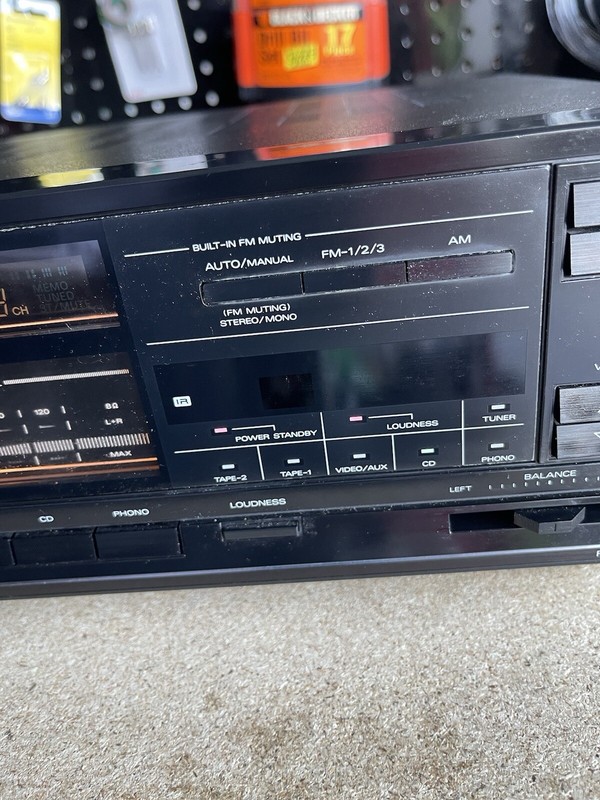 Fisher RS-913A Stereo Receiver . For Parts Or Repair . gallery