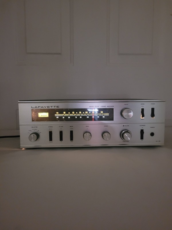 Vintage Lafayette LR-99A Solid-State Stereo Receiver Tested. gallery