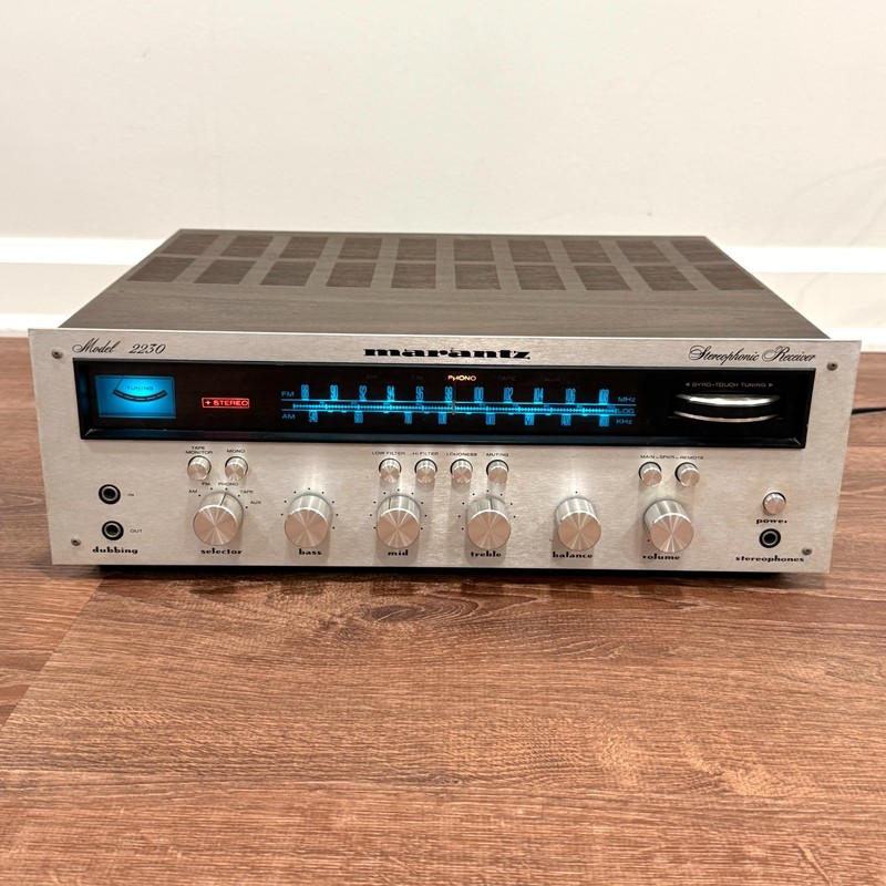 Marantz Vintage Stereo Receiver Model 2230 Tested Read! 70s Audio Equipment