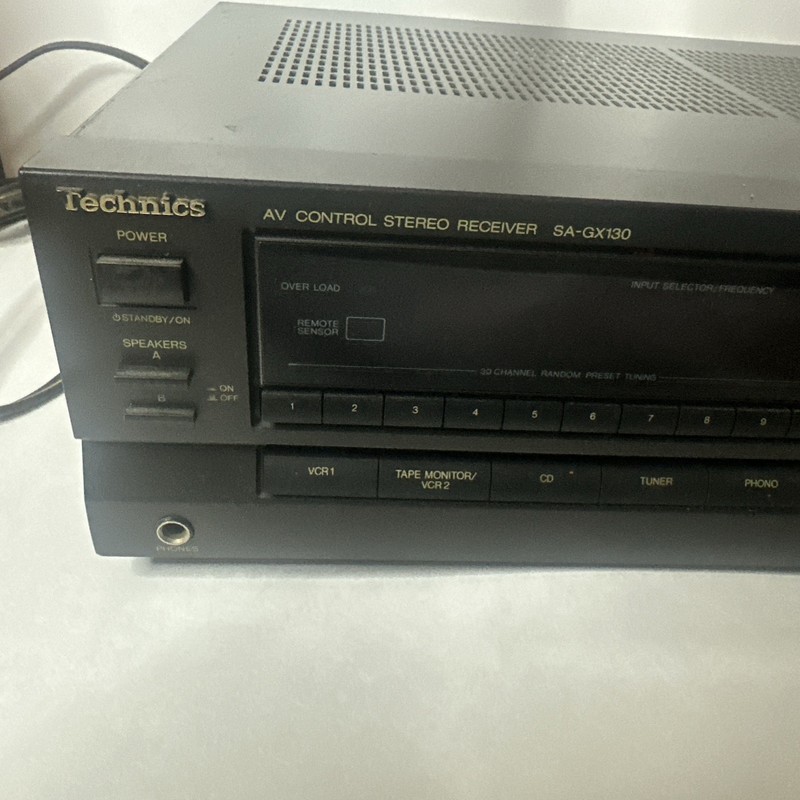 VTG Technics SA-GX130 Receiver Tested & Working Clean Phono gallery