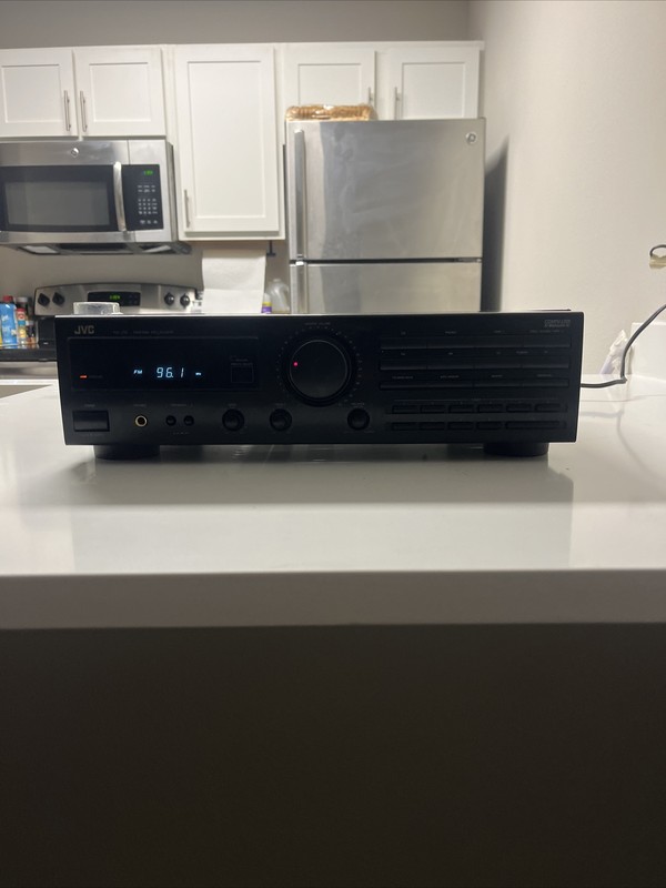 JVC RX-212BK Vintage Stereo Receiver- FM/AM + VIDEO | TESTED WORKING