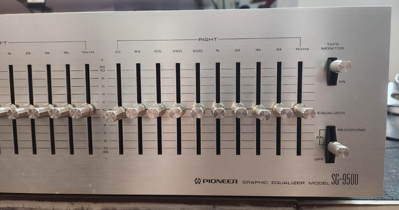 [Pro-Serviced] Pioneer SG-9500 Graphic Equalizer Fully Serviced & Recapped gallery