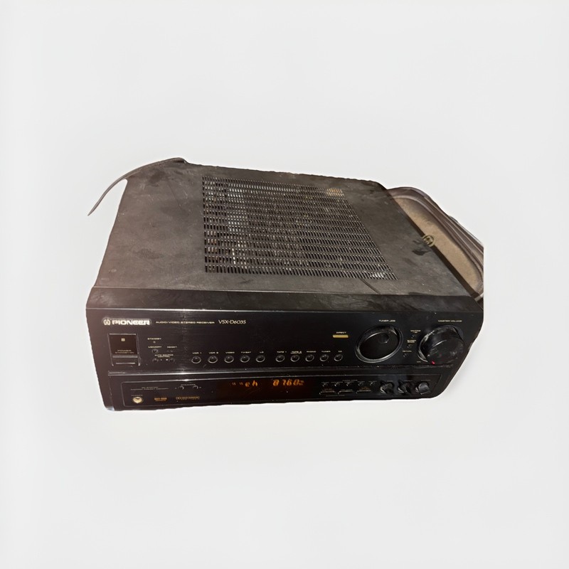 Pioneer VSX-D603S Audio Video Stereo Receiver Tested Black Vintage Working gallery