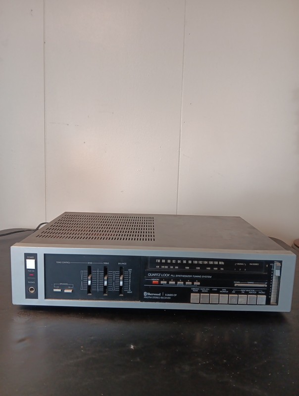 Vintage Sherwood S-2620 CP Receiver - Tested Working
