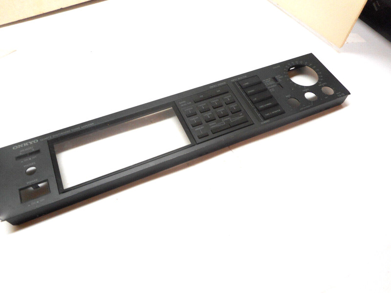 ONKYO TX-18 STEREO RECEIVER - FRONT METAL PLATE - PARTING OUT