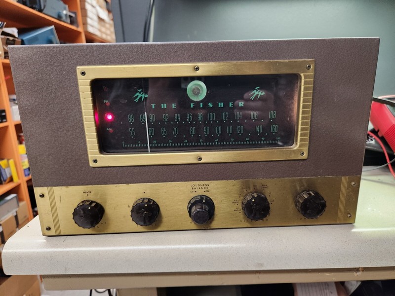 "The Fisher" 70-RT Vintage Tuner Receiver , Working Condition ! With 2 Antennas. gallery