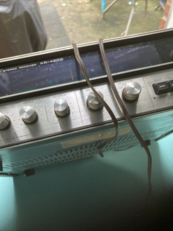 Vintage Kenwood KR-4200 19W AM/FM Stereo Receiver, 1973, Working gallery